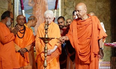 भविष्य में देश का सर्वश्रेष्ठ ज्ञानपीठ बनेगा 'एकात्म धाम'  :  स्वामी गोविन्ददेव गिरि 