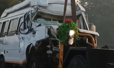 दिल्ली से महाकुंभ जा रहे श्रद्धालुओं की बस दुर्घटनाग्रस्त, चार की मौत, 17 घायल