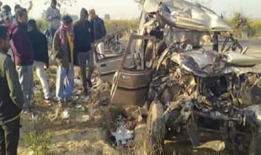 - प्रयागराज सड़क हादसे में मृत दस श्रद्धालुओं की हुई पहचान, 19 घायल