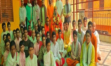 नर रूपी नारायण की सेवा करने से ही हमें नारायण की प्राप्ति हाेगी : श्रीमहंत नारायण गिरि