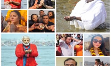 देश के राष्ट्रपति, उपराष्ट्रपति और प्रधानमंत्री समेत इन दिग्गजों ने संगम में लगायी डुबकी