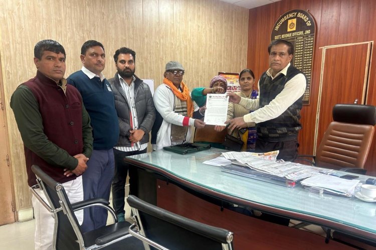 वीएचपी व बजरंग दल की जींद उपायुक्त से मांग,प्रयागराज में मारी महिला के आश्रितों को मिले मुआवजा