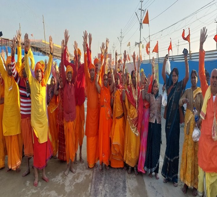 लक्ष्मी नारायण यज्ञ में हिस्सा लेने से कई जन्मों के नष्ट हो जाते हैं पाप:श्री जियर स्वामी