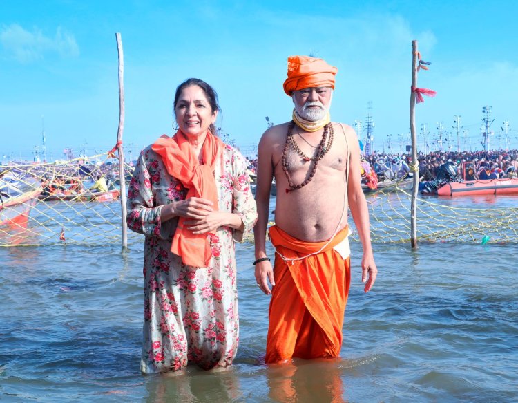 लव फिल्म्स की 'वध 2' टीम ने महाकुंभ में की शिरकत, संगम घाट पर किया पवित्र स्नान