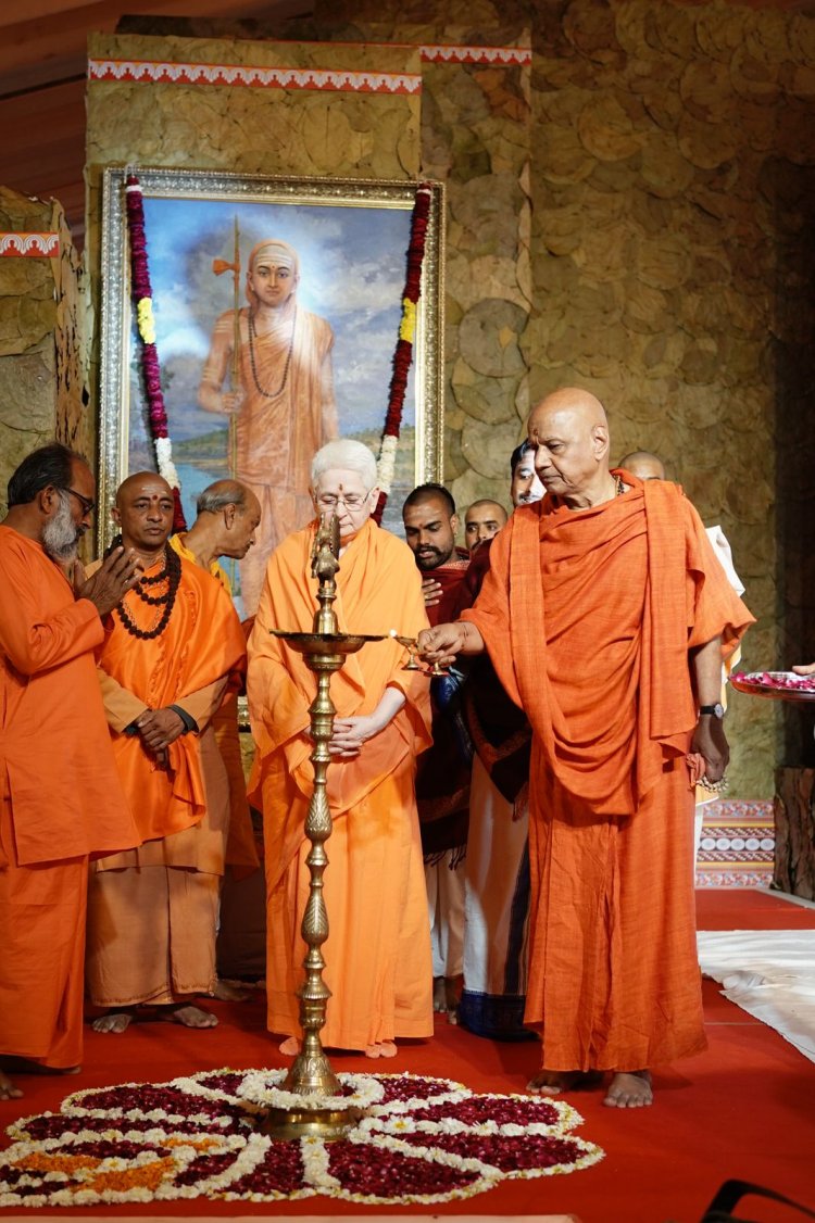 भविष्य में देश का सर्वश्रेष्ठ ज्ञानपीठ बनेगा 'एकात्म धाम' : स्वामी गोविन्ददेव गिरि