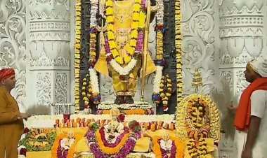श्री राम जन्मभूमि मंदिर में श्रद्धालुओं की संख्या सामान्य, दर्शन अवधि में आज से हुआ बदलाव