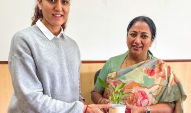 मणिका बत्रा ने की दिल्ली की मुख्यमंत्री रेखा गुप्ता से मुलाकात, खेल विकास पर हुई चर्चा