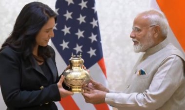 तुलसी गबार्ड ने प्रधानमंत्री मोदी से मुलाकात की