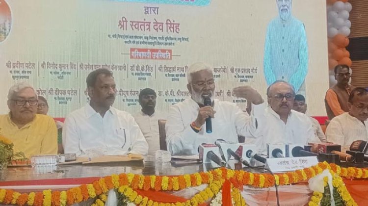 उत्तर प्रदेश की चर्चा आज राष्ट्रीय अंतरराष्ट्रीय मंचों पर हो रही : स्वतंत्र देव सिंह