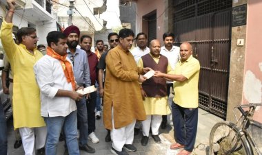 गांव चलो, वार्ड चलो अभियान बना जनसेवा का सशक्त माध्यम : सुनील शर्मा