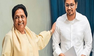 मायावती ने भतीजे आकाश आनंद को माफ किया
