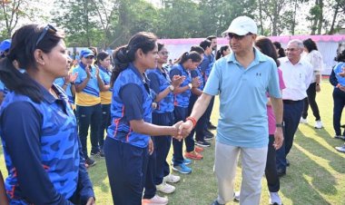 महाप्रबंधक ने किया 34वीं अखिल भारतीय अंतर रेलवे महिला क्रिकेट चैम्पियनशिप का शुभारम्भ