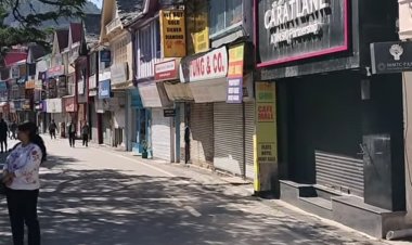 पहलगाम आतंकी हमले के विरोध में शिमला में बाजार बंद