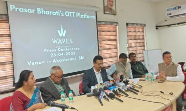 प्रसार भारती के ओटीटी प्लेटफॉर्म 'वेव्स' पर कंटेंट क्रिएटर्स को मिलेगा नया मंच