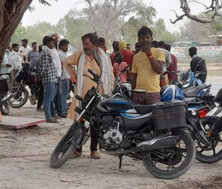 ट्रैक्टर की चपेट में आकर किशोर की मौत— आक्रोशित ग्रामीणों ने दौड़ाकर पकड़ा वाहन