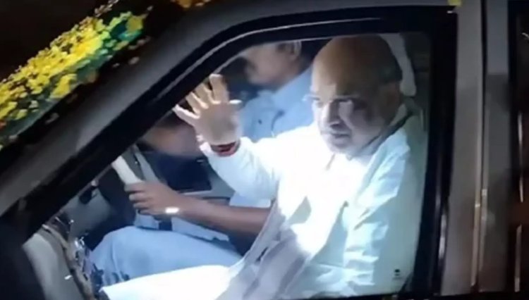 केंद्रीय गृहमंत्री शाह दो दिवसीय दौरे पर चेन्नई पहुंचे