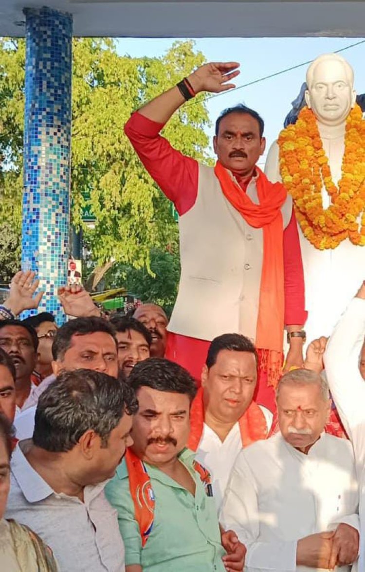 डॉ भीमराव अंबेडकर द्वारा लिखित संविधान का पालन कर भारत बन रहा है विश्व गुरु : संजय गुप्ता
