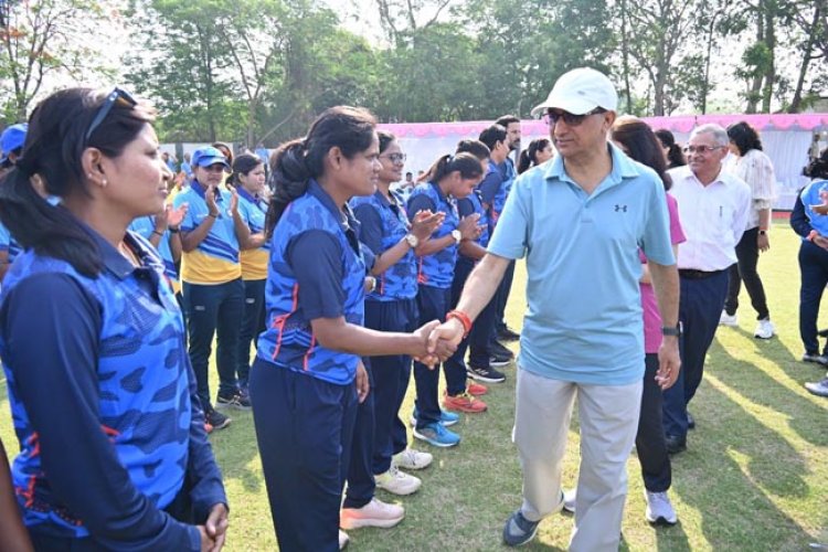 महाप्रबंधक ने किया 34वीं अखिल भारतीय अंतर रेलवे महिला क्रिकेट चैम्पियनशिप का शुभारम्भ