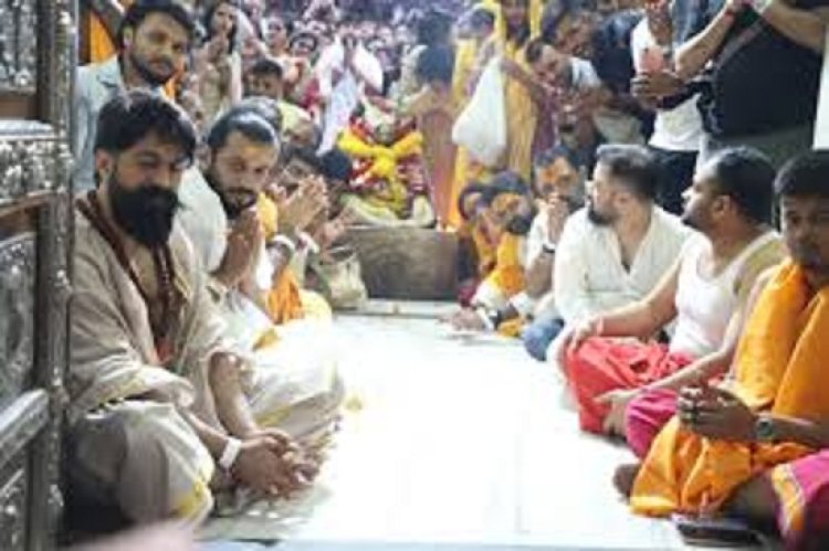 फिल्म केजीएफ के स्टार अभिनेता यश ने किया भगवान महाकाल के दर्शन, भस्म आरती में हुए शामिल