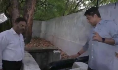 एनडीएमसी उपाध्यक्ष कुलजीत ने अफ्रीका एवेन्यू में जलभराव का किया निरीक्षण