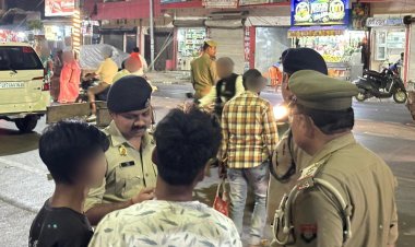 प्रयागराज पुलिस: शांति व्यवस्था के लिए DCP यमुनानगर का 'ऑपरेशन चौकसी', नैनी में सघन चेकिंग का निरीक्षण