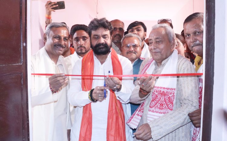 प्रयागराज में नव-निर्मित राजकीय होम्योपैथिक चिकित्सालय का लोकार्पण