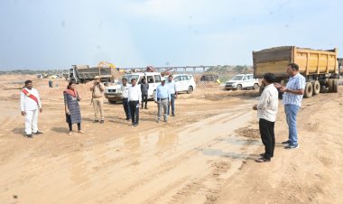 बांदा में जिलाधिकारी की बड़ी कार्रवाई: 20 ओवरलोड ट्रक और जेसीबी जब्त, बालू खनन पट्टा समाप्त