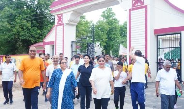 उत्साह, उमंग और अनुशासन के साथ आयोजित हुई योग मैराथन