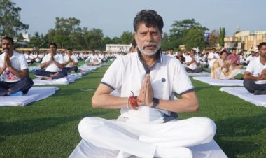 अंतर्राष्ट्रीय योग दिवस: योग शारीरिक, मानसिक और आत्मिक मजबूती का आधार - किरण सिंहदेव 