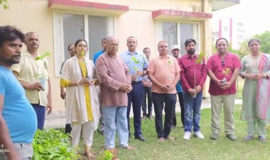 मुक्त विश्वविद्यालय में बनाई सिंदूर वाटिका