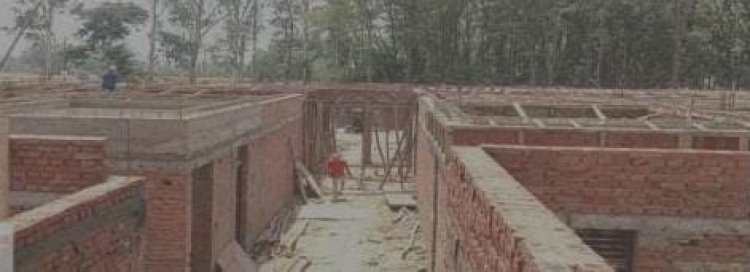 चार करोड़ की लागत से  बन रहे मया के कस्तूरबा गांधी महाविद्यालय में एकेडमिक ब्लॉक व छात्रावास