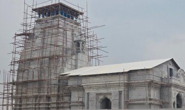अखिलेश यादव ने श्रावण के पहले दिन नवनिर्मित केदारेश्वर महादेव मंदिर को किया उजागर, सैफई में उमड़ी श्रद्धालुओं की भीड़