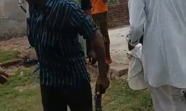 मांस विक्रेता पर जानलेवा हमला, वीडियो हुआ वायरल तो पुलिस ने की कार्रवाई