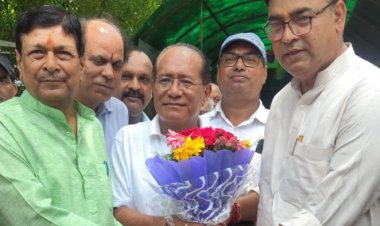 भारतीय जनता पार्टी के राष्ट्रीय उपाध्यक्ष डॉ. एम. चुबा आओ ने गाजियाबाद में दिया सफलता का मंत्र