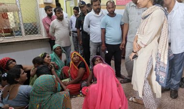 बारिश में मकान गिरा, दो मासूम बच्चों की मौत, सात घायल