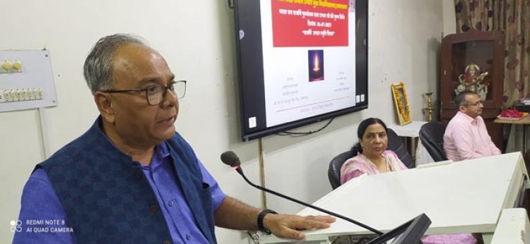 युगानुकूल शिक्षा ही राजर्षि टंडन के प्रति सच्ची श्रद्धांजलि : प्रोफेसर सत्यकाम