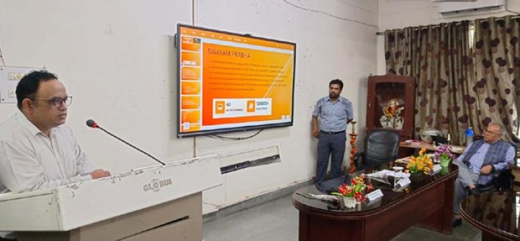 स्वयं प्रभा चैनल के लिए 400 वीडियो लेक्चर बनाएगा राजर्षि टंडन मुक्त विश्वविद्यालय