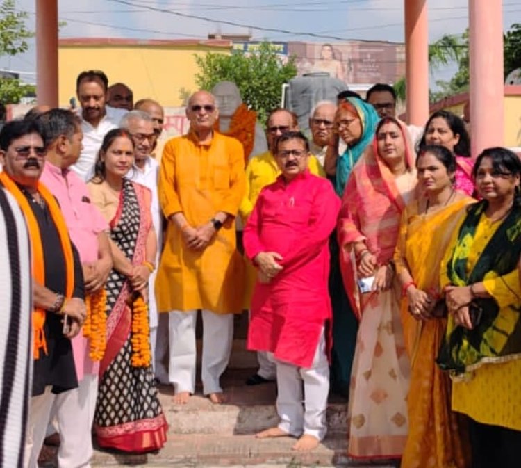 महान क्रांतिकारी व दूरदर्शी नेता थे डॉ मुखर्जी : डॉ एमपी सिंह