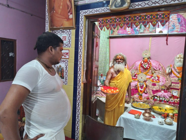 प्रियाप्रीतम केलिकुंज में मनाया गया वीर हनुमान का पाटाेत्सव