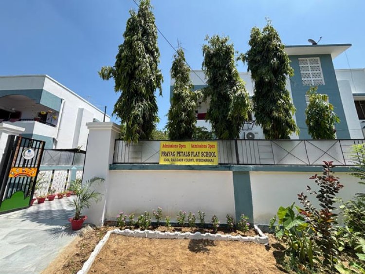 उत्तर मध्य रेलवे की बाल विकास की दिशा में एक ऐतिहासिक और अभिनव पहल: 'प्रयाग पेटल्स' प्ले स्कूल का शुभारम्भ - नन्हे-मुन्नों के सुनहरे भविष्य की उत्तर मध्य रेलवे की अनमोल सौगात