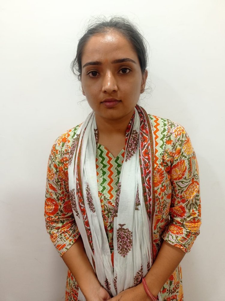 ब्लूटूथ डिवाइस के माध्यम से नकल कर चयनित कनिष्ठ लिपिक संगीता बिश्नोई गिरफ्तार