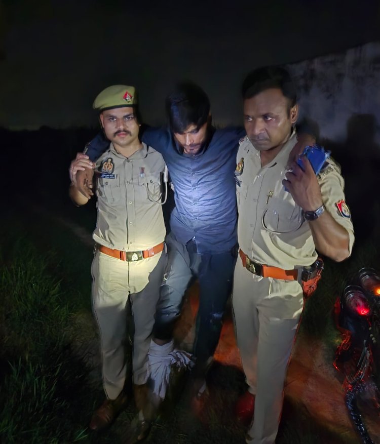 गाजियाबाद: अलग-अलग मुठभेड़ों में छह अपराधी गिरफ्तार, चार पुलिस की गोली से घायल