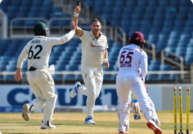 ऑस्ट्रेलिया ने वेस्टइंडीज को तीसरे टेस्ट में 176 रन से हराया, श्रृंखला 3-0 से जीती
