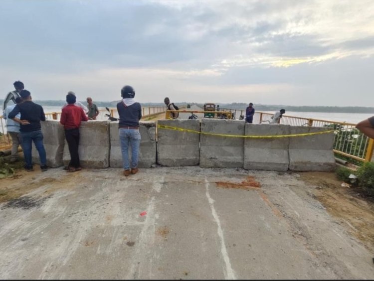 यमुना पुल बंद: शेरगढ़ घाट का पुल मरम्मत के लिए बंद, 100 गांवों पर पड़ा गहरा असर