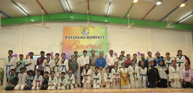 अंतरविद्यालयी खेल प्रतियोगिता में पतंजलि ऋषिकुल का रहा दबदबा