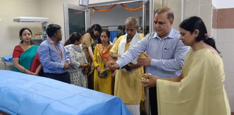 राम प्रकाश गुप्ता हॉस्पिटल में ऑपरेशन थियेटर एवं अत्याधुनिक स्किल लैब का लोकार्पण
