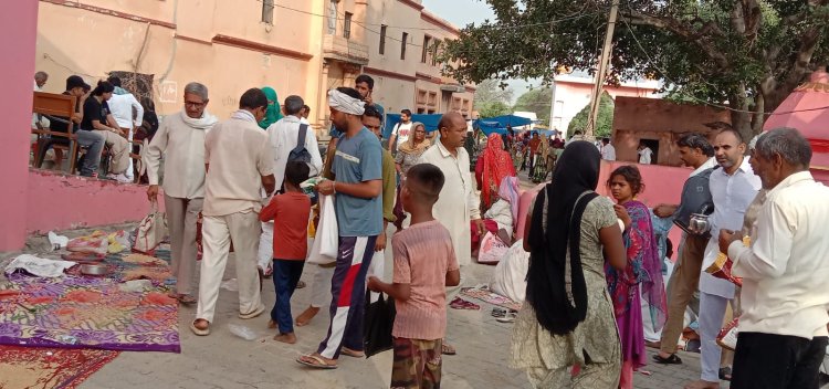 जींद : हरियाली अमावस्या पर श्रद्धालुओं ने किया पिंडदान