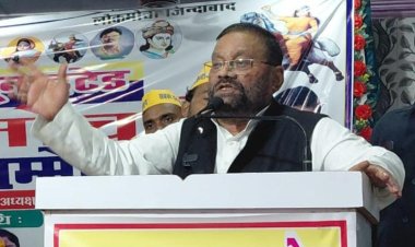 हिंदू मुस्लिम करके अपने पापों को छुपा रही भाजपा : स्वामी प्रसाद मौर्य