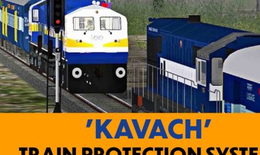 एनसीआर के 790 रूट किमी मार्गों पर 309.26 करोड़ की लागत से ‘कवच’ प्रणाली को मिली मंजूरी