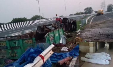 मथुरा : ट्रक व ट्रैक्टर-ट्रॉली की टक्कर में तीन कांवड़ियों मौत, मुख्यमंत्री ने जताया शोक
